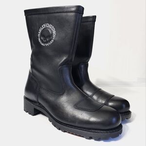 Harley-Davidson Hollister 10in Leather Boots Mens 11.5